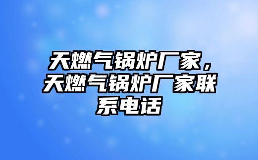 天燃氣鍋爐廠家，天燃氣鍋爐廠家聯(lián)系電話