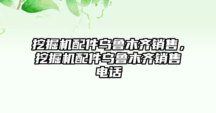 挖掘機(jī)配件烏魯木齊銷售，挖掘機(jī)配件烏魯木齊銷售電話