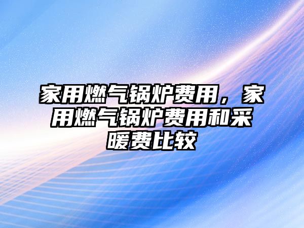 家用燃?xì)忮仩t費(fèi)用，家用燃?xì)忮仩t費(fèi)用和采暖費(fèi)比較