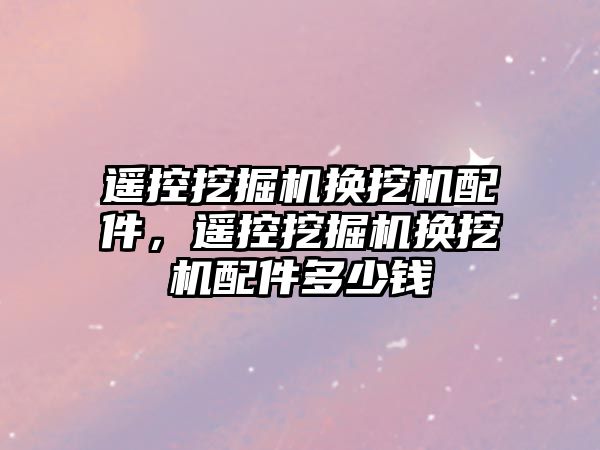 遙控挖掘機換挖機配件，遙控挖掘機換挖機配件多少錢