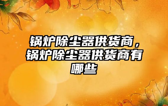 鍋爐除塵器供貨商，鍋爐除塵器供貨商有哪些