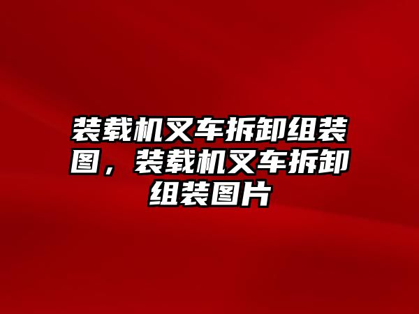 裝載機(jī)叉車拆卸組裝圖，裝載機(jī)叉車拆卸組裝圖片