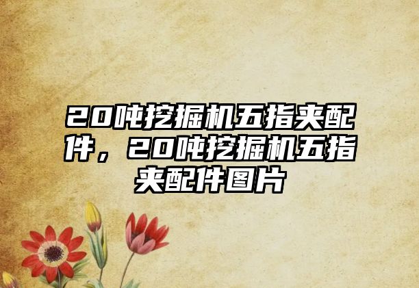 20噸挖掘機(jī)五指夾配件，20噸挖掘機(jī)五指夾配件圖片